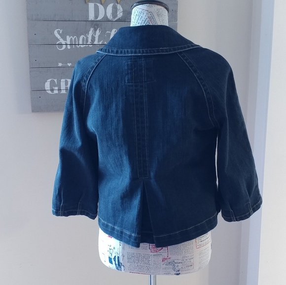 Crop jean jacket - Picture 3 of 6